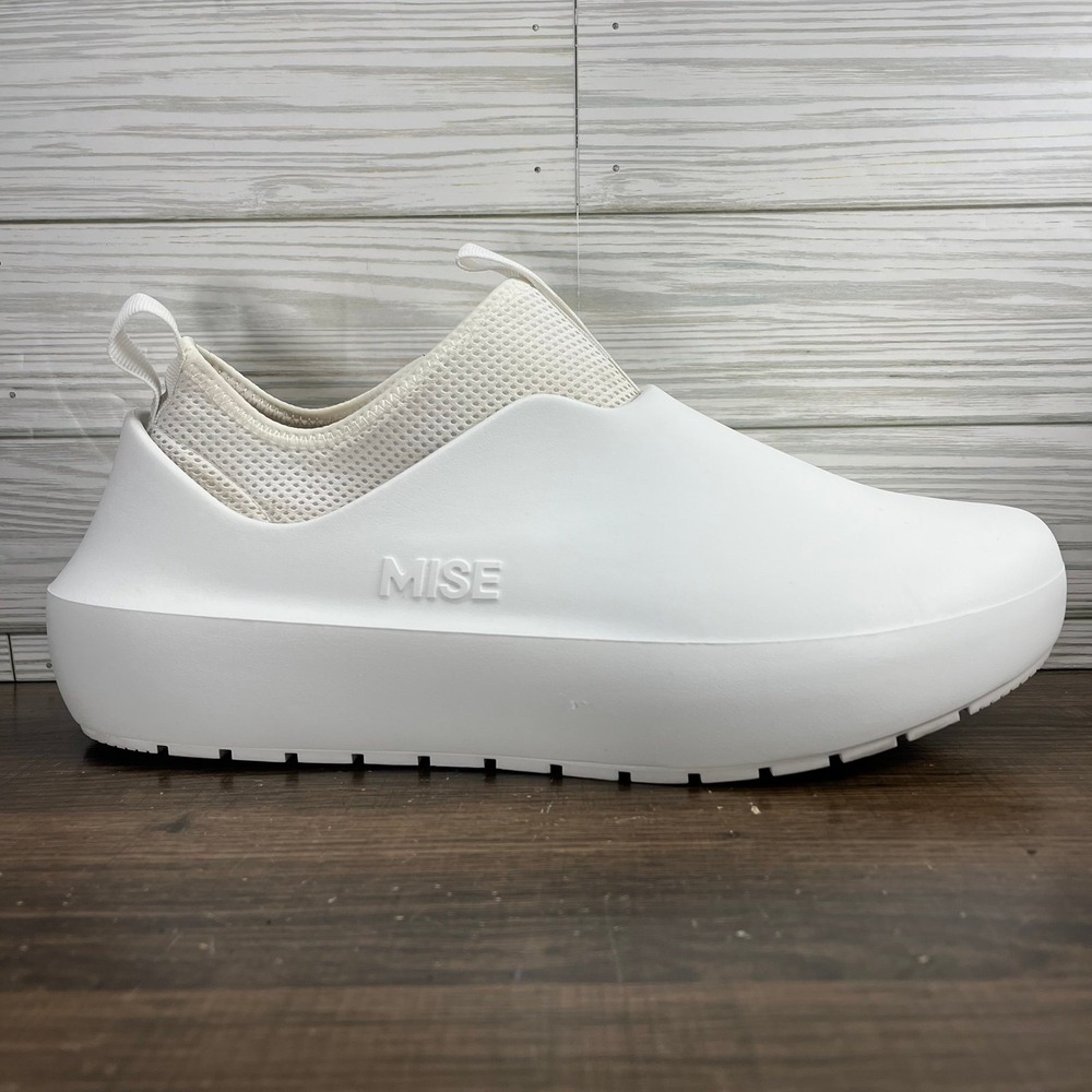 MISE The All Day Kitchen Men's White Shoes - Men's Size 10